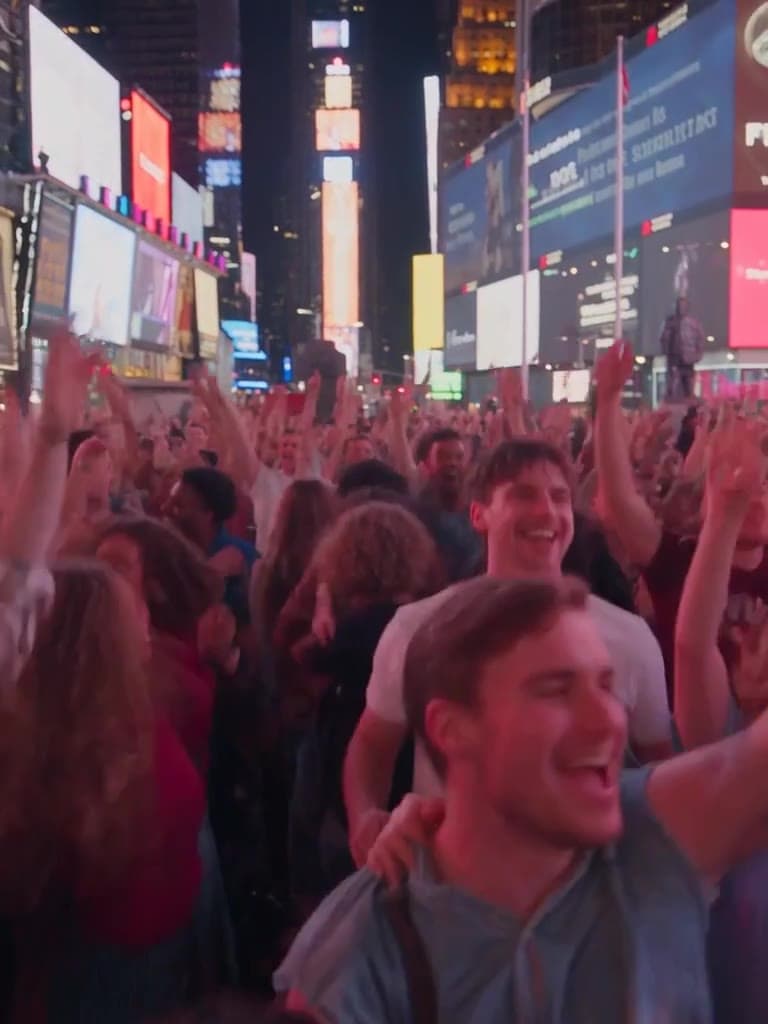 Crowd from Breaking News Birthday