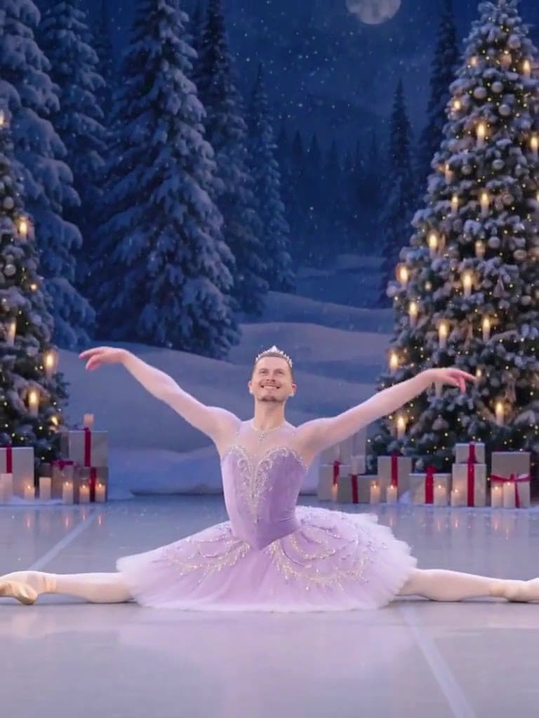 The grand finale from The Sugar Plum Fairy