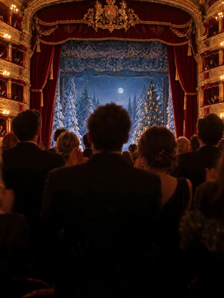 A standing ovation from The Sugar Plum Fairy